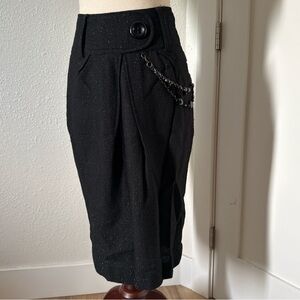 D.E.P.T. Black Pencil Skirt- NWOT Y2K